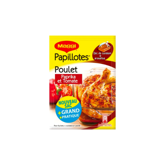 Picture of Maggi Papillotes Poulet Paprika Tomate 28g