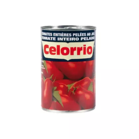 Tomates entières pelées au jus CELORRIO 400g