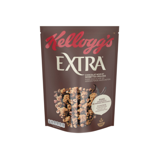 KELLOGG'S Céréales chocolat noir noisettes 500g