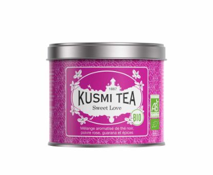 Image de KUSMI TEA - Sweet Love - boîte 100g (environ 40 tasses)