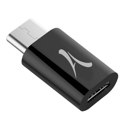 Image de Adaptateur micro USB vers USB-C Noir - Akashi