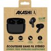 Picture of Ecouteurs sans fil Bluetooth noir - Akashi
