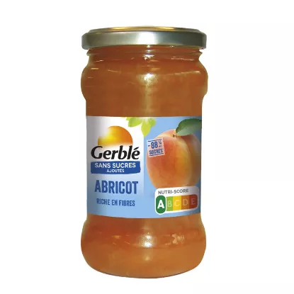 Image de Confiture d'abricot sans sucres ajoutés Gerblé