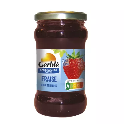 Image de Confiture fraise sans sucres ajoutés Gerblé