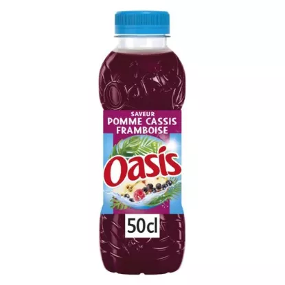 Image de Oasis Pomme, Cassis, Framboise - 50cl