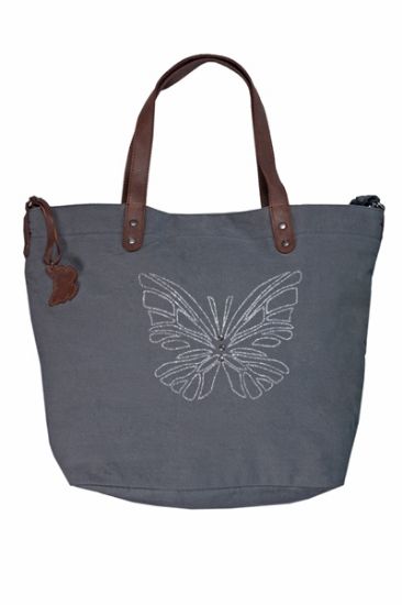 Sac shopping Green Pack Butterfly