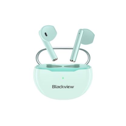 Image de Écouteurs sans fil Blackview Airbuds 6 Dernière version de Bluetooth 5.3 Étanchéité IPX7 - vert