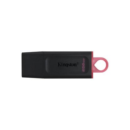 Image de Clé USB 256Go avec capuchon de protection et anneaux pour porte-clés de couleur Kingston DataTraveler Exodia