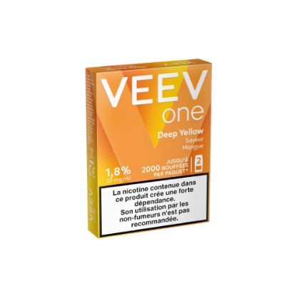 Picture of VEEV One – Paquet de 2 recharges Saveur Deep Yellow (Mangue)