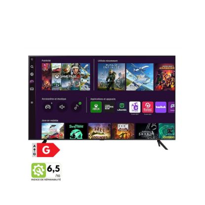 Image de TV Crystal UHD 43" (108cm) 43CU7105 2023, 4K, Smart TV - Samsung