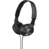 Casque filaire supra-auriculaire pliable 30 mm jack 3,5 mm noir - Sony MDR-ZX310
