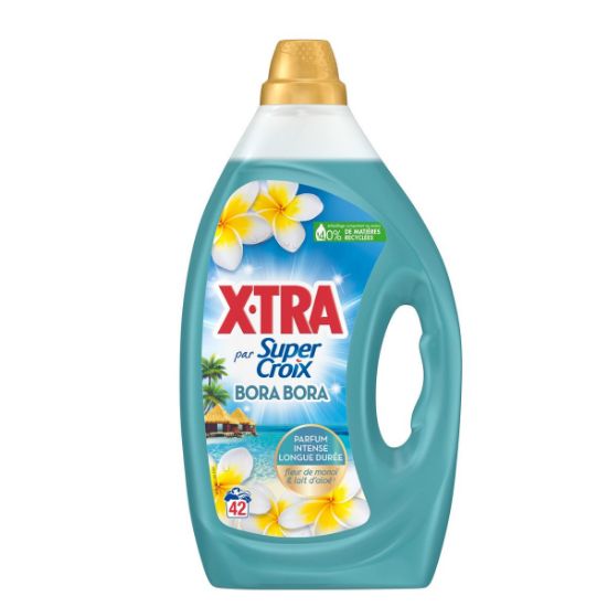 Lessive liquide Super Croix par X-TRA bora bora 42 lavages 1,89 L