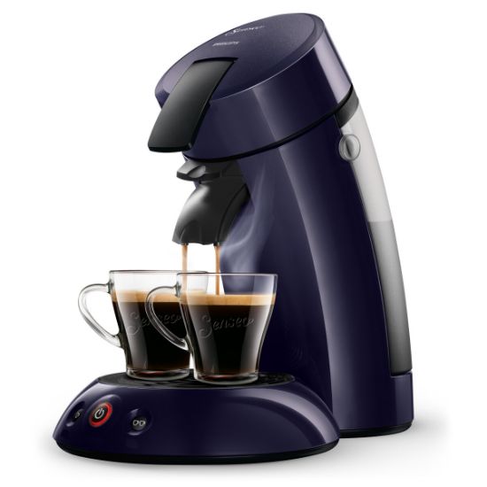 Machine à café à dosettes Senseo Original Crema plus 1 ou 2 tasses bleu nuit - Philips HD7806/72