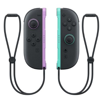 Paire de Joy-Con 2 Nintendo Switch 2 violet clair et vert clair