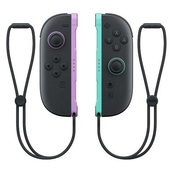 Paire de Joy-Con 2 Nintendo Switch 2 violet clair et vert clair