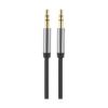 Câble audio jack 3,5 mm mâle/mâle Big Ben noir