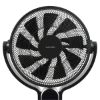 Ventilateur sur pied 40 cm 25 W moteur DC 8 vitesses télécommande – Scholtès SCUS800DT – noir