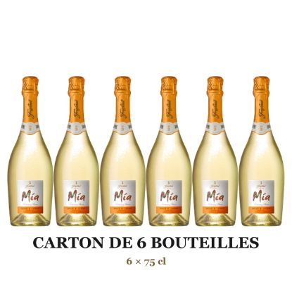 6 x Freixenet Mia Moscato 75 CL - vin mousseux blanc 7% alc.