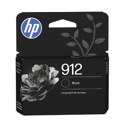 Cartouche d'encre HP 912 noire (300 pages)