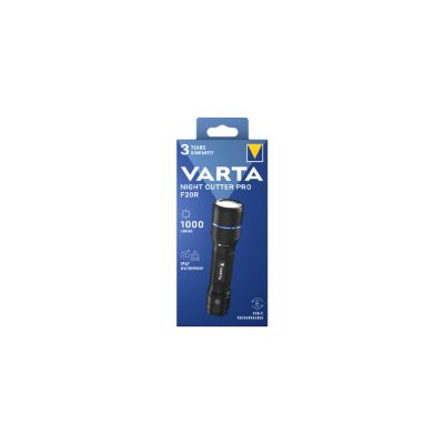 Lampe torche rechargeable USB-C 1000 lm IP67 Night Cutter Pro F20R - Varta 18920