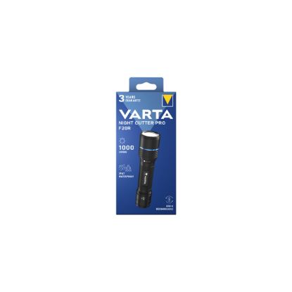 Lampe torche rechargeable USB-C 1000 lm IP67 Night Cutter Pro F20R - Varta 18920