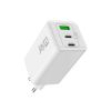 Chargeur secteur GaN Jaym 100 W : 2 USB-C + 1 USB-A, blanc