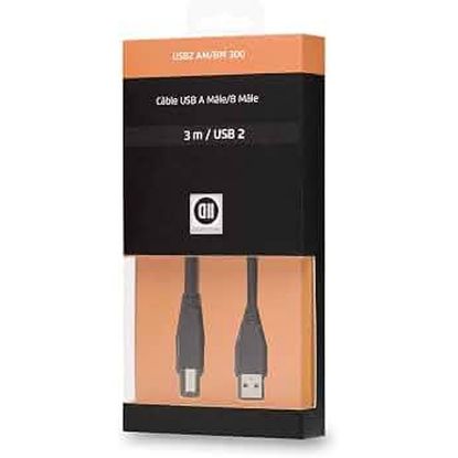 Rallonge USB 2.0 mâle/femelle 3 m D2 Diffusion
