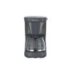 Cafetière filtre Moulinex Plaino FG1M1B – 12 tasses, 1,1 L, réservoir transparent, grise
