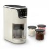 Machine à glace Moulinex Dolci MJ602A – 10 programmes, 3 bols, rinçage automatique, 600 W