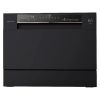 Lave-vaisselle 6 couverts 7 programmes 49 dB noir - Kryster KLV0649EN6