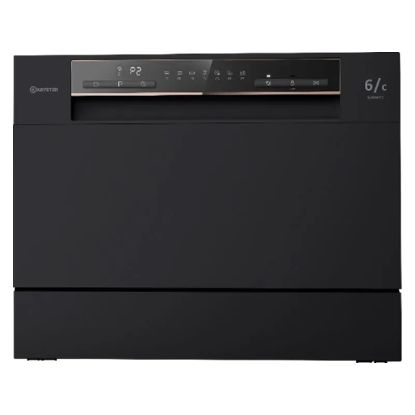 Lave-vaisselle 6 couverts 7 programmes 49 dB noir - Kryster KLV0649EN6