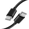 Câble USB-C vers USB-C 60 W noir – Jaym Collection POP
