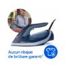 Fer vapeur Série 6000 2 600 W 45 g/min OptimalTEMP bleu - Philips DST6120/20