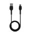 Câble USB-A vers micro-USB 2 mètres charge et données – Vortex Electronics – noir