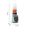 Mini blender 800 W 6 programmes avec gourde – Moulinex Blend Up Essential – vert eucalyptus