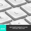 Clavier sans fil Logitech MX Keys Mini rétroéclairé – gris pâle, AZERTY