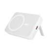 Batterie externe magnétique Bwoo 10 000 mAh 20 W, blanche