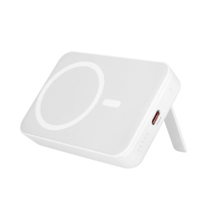 Batterie externe magnétique Bwoo 10 000 mAh 20 W, blanche