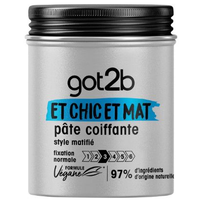 Schwarzkopf Got2b pâte et chic et mat pot 100 ml