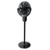 Ventilateur sur pied 40 cm 25 W moteur DC 8 vitesses télécommande – Scholtès SCUS800DT – noir