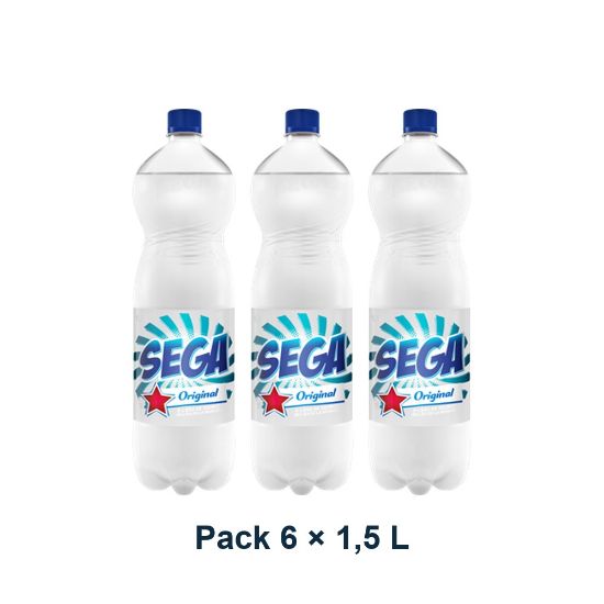 Sega Original – pack de 6 bouteilles de 1,5 L