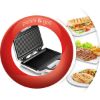 Appareil à sandwich Moulinex Ultracompact SM1561 – plaques grill et panini, 700 W, argent