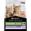 Croquettes chaton stérilisé Purina Pro Plan saumon – 1,5 kg