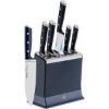 Bloc 5 couteaux avec aiguiseur intégré – Tefal Ever Sharp – bleu nuit