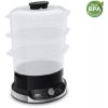 Cuiseur vapeur 9 L 3 bols avec bol à riz – Seb Ultracompact – noir