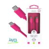 Câble USB-C vers USB-C rose – Jaym Collection POP