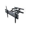 Support mural TV double bras orientable 42-82" 50 kg - Ikaza IK4282-6A