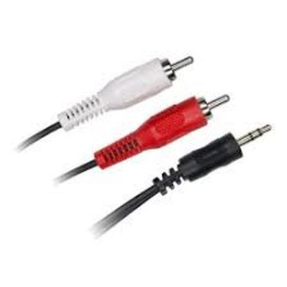 Câble audio jack 3,5 mm vers 2 RCA 1,5 m D2 Diffusion