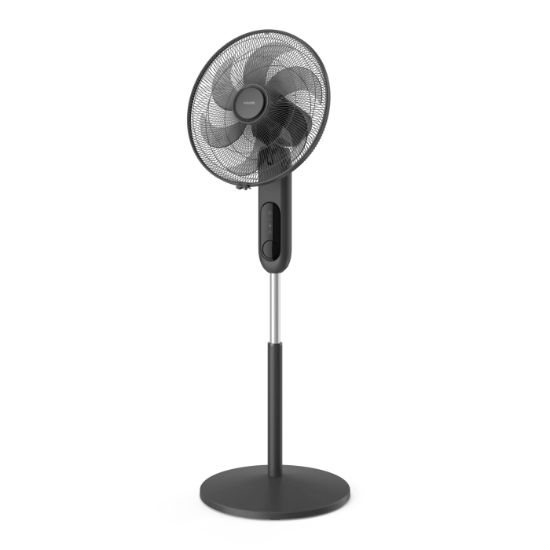 Ventilateur sur pied 45 cm 3 vitesses 38 dB télécommande minuterie noir - Philips CX1520/01 Série 1000