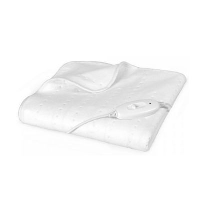 Surmatelas chauffant 1 place 150 × 80 cm 60 W 3 niveaux – Livoo DOS216W – blanc